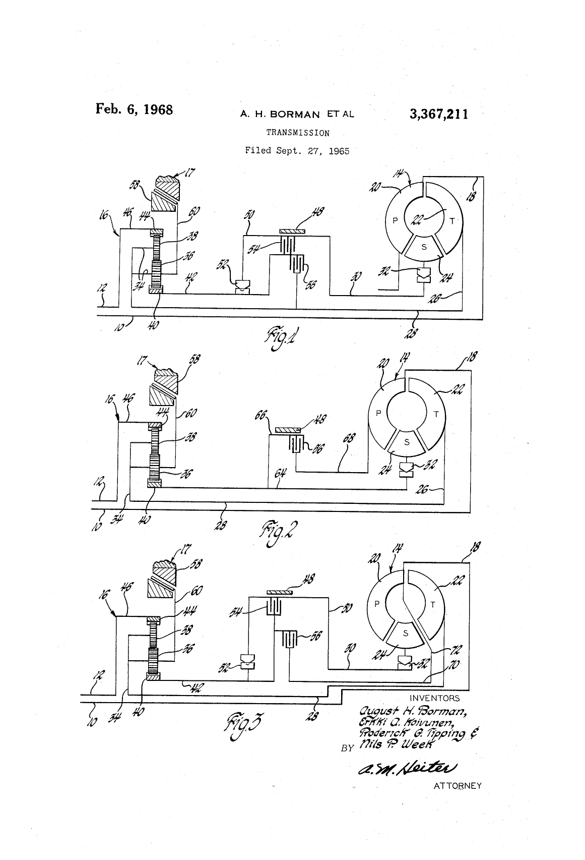 Patent US3367211A Image 1