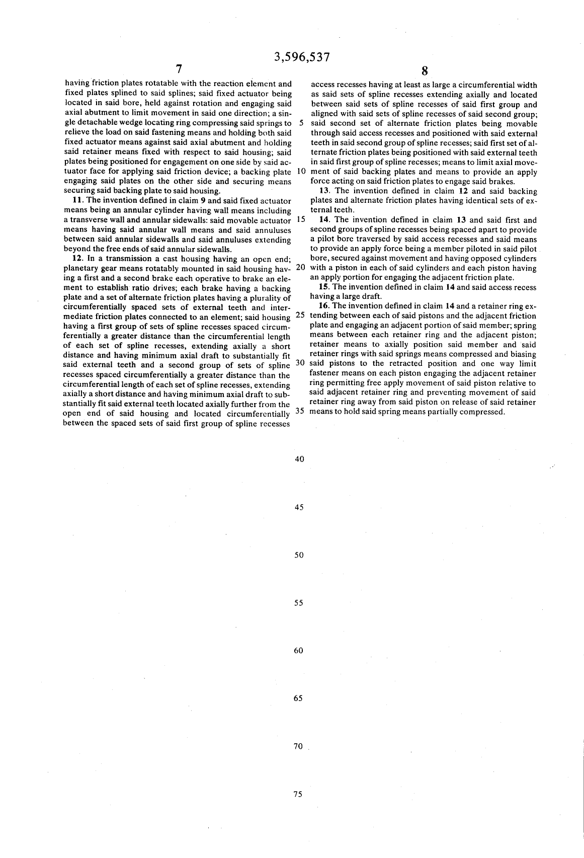 Patent US3596537A Image 6