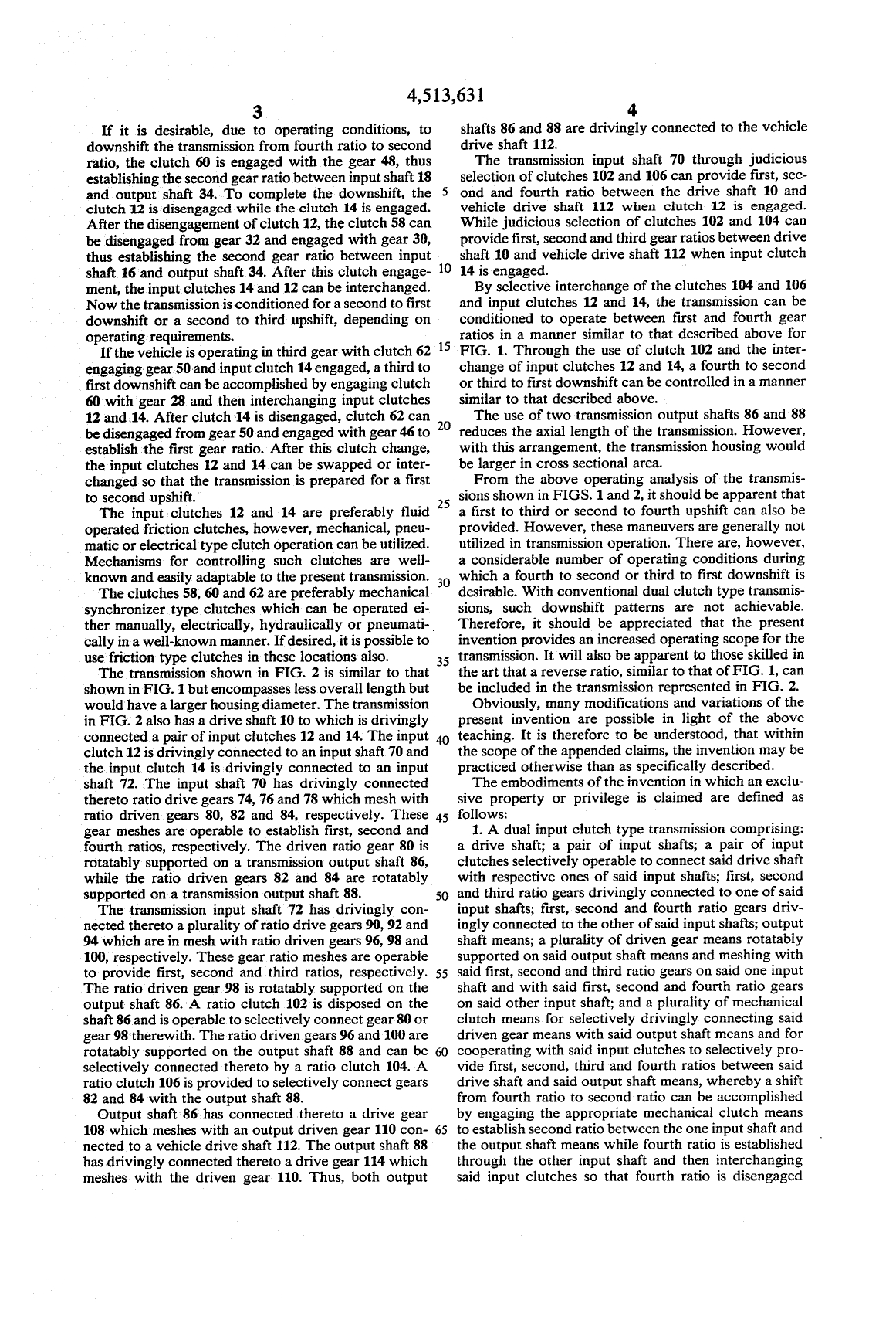 Patent US4513631A Image 4