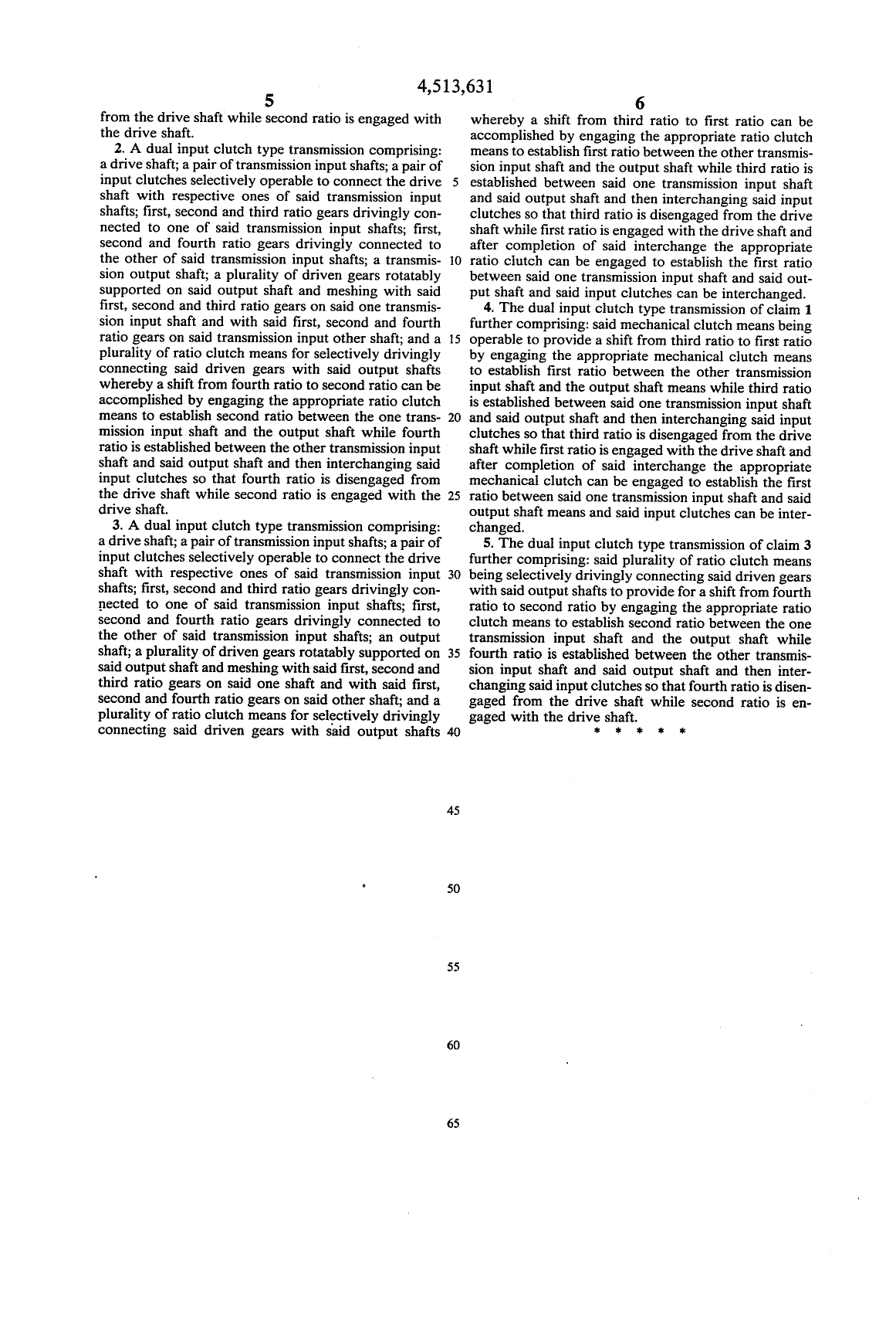 Patent US4513631A Image 5
