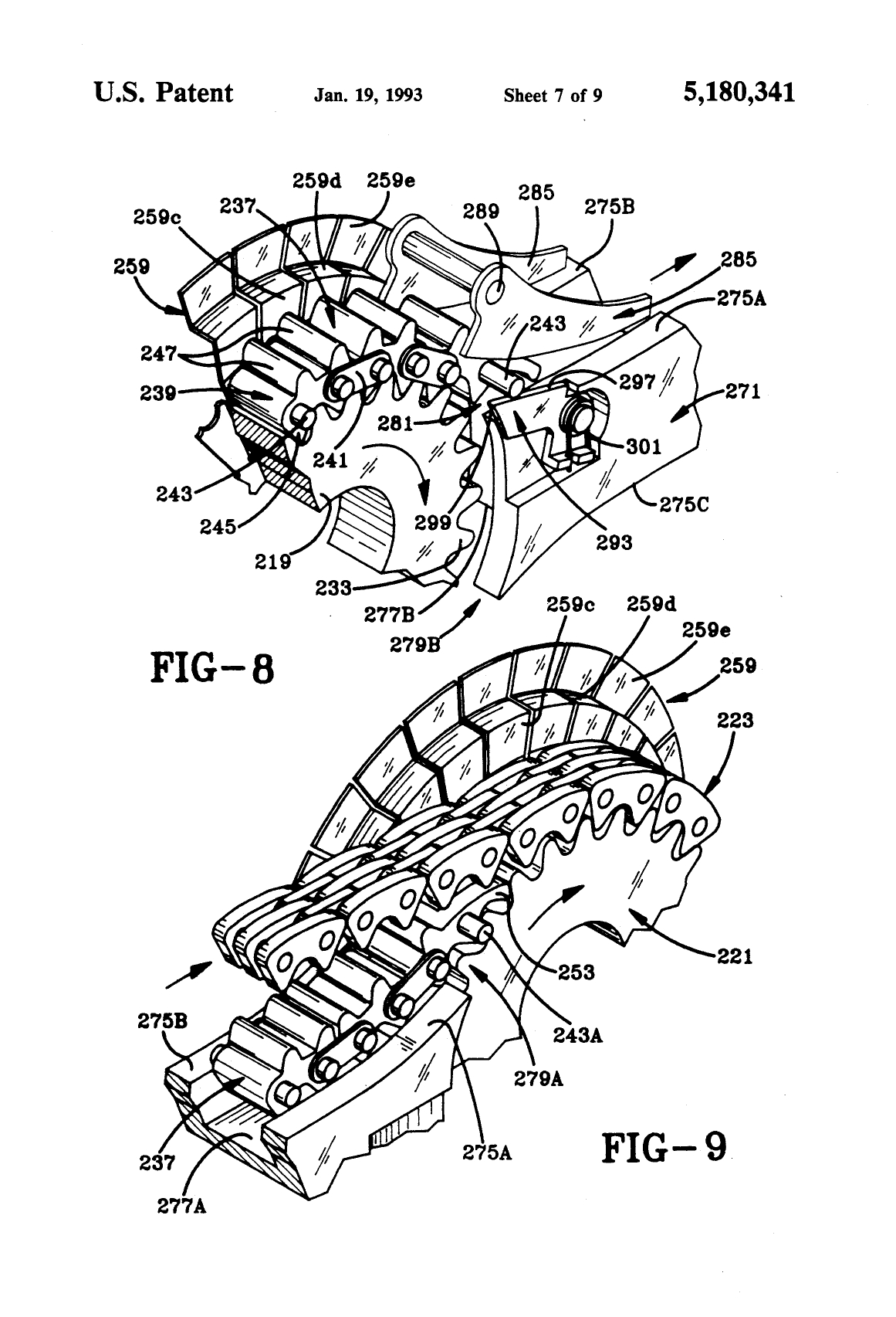 Patent US5180341A Image 14